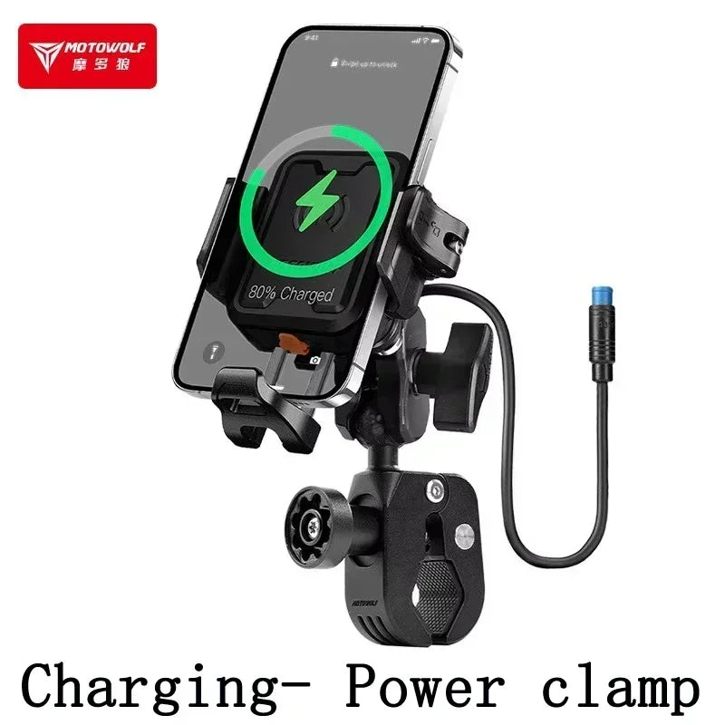 Motowolf Motorcycle Riding Phone Holder Type C Charger – Equestrian Accessories