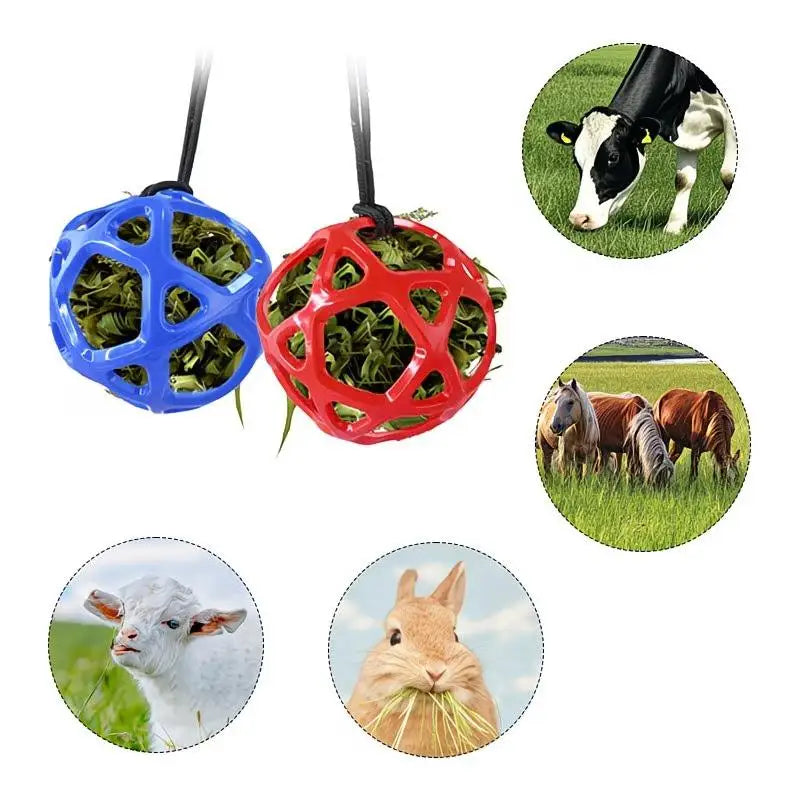 Horse Hay Feeder Hanging Bag with Rope Chew - ProPawPet.com
