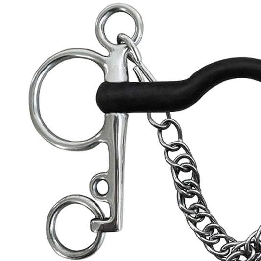 Horse Bit with Silver Trims Stainless Steel - ProPawPet.com