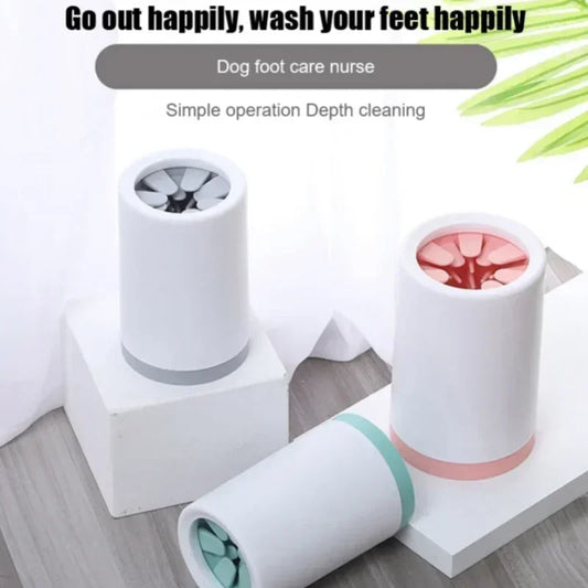 Automatic Pet Foot Washer Cup Silicone Soft - ProPawPet.com