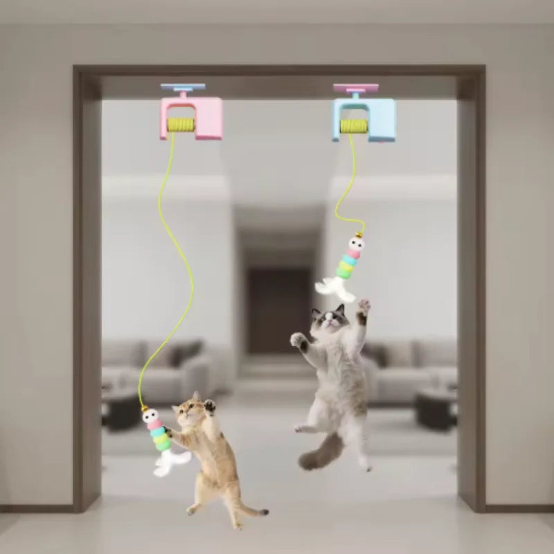 Pet Cat Toys Electric Smart Door Hanging Toy - ProPawPet.com