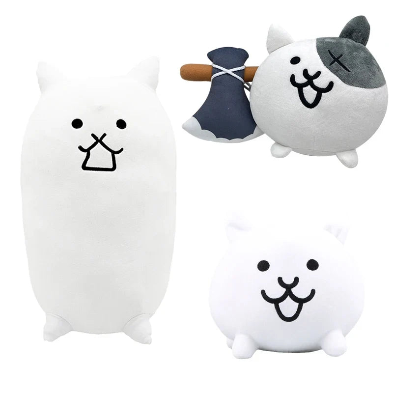 Cartoon The Battle Cats Plush Doll Nyanko - ProPawPet.com