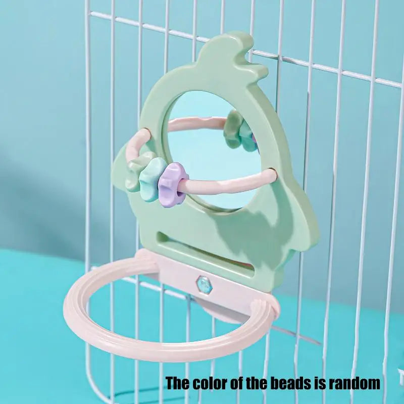 Interactive Little Bird Relieve Boredom Mirror Plaything