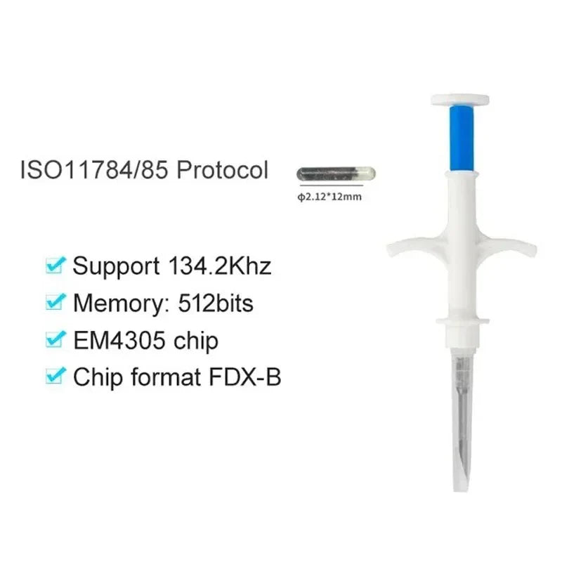 Animal Em4305 Microchip International Standard 134 2khz Fdx – 3 Colors
