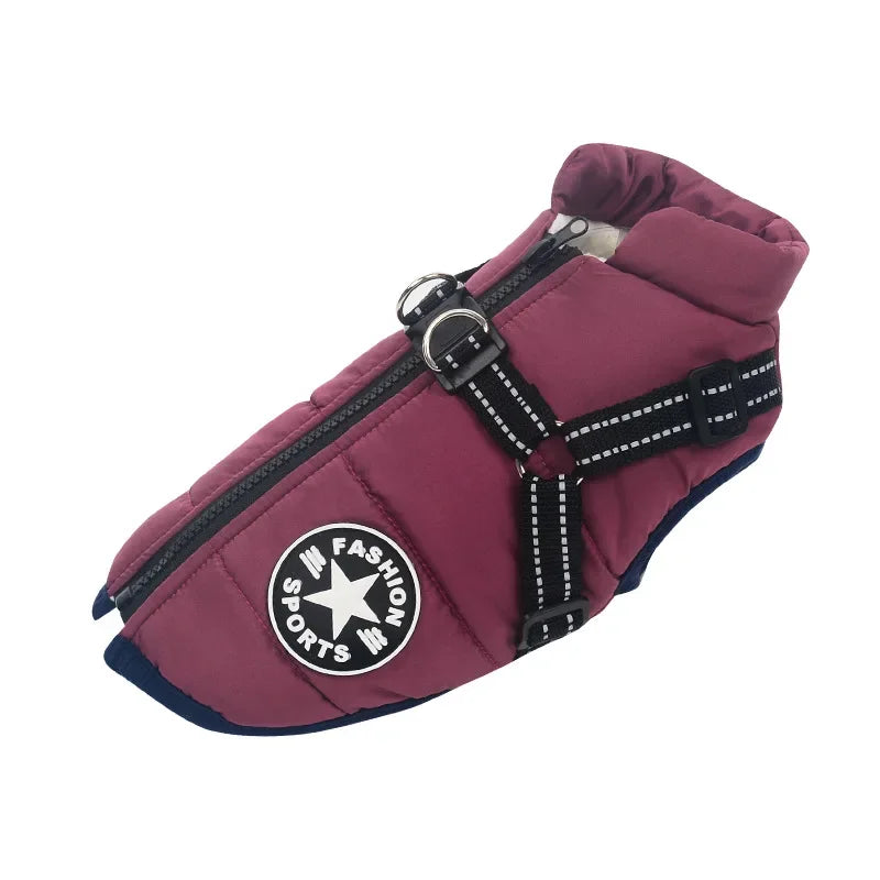 Waterproof Warm Dog Jacket Vest Winter Dog - ProPawPet.com