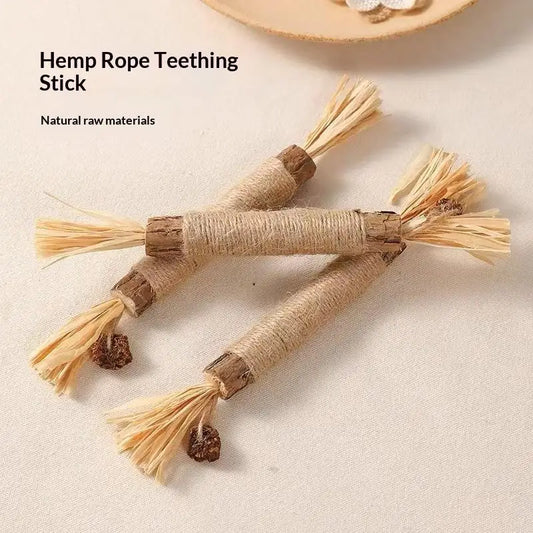 New 1/2PCS Cat Toys Made Of Wood Knotweed - ProPawPet.com