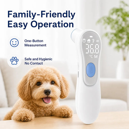 AiQUE Fast Read Pets Thermometer Non-Contact - ProPawPet.com