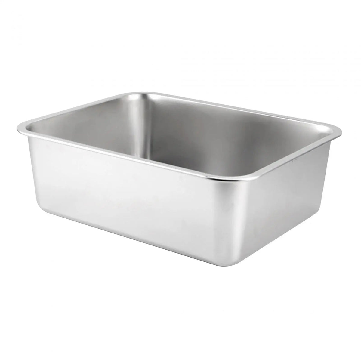 Cat Metal Kitten Litter Pan Rounded Corners Potty – photo 2