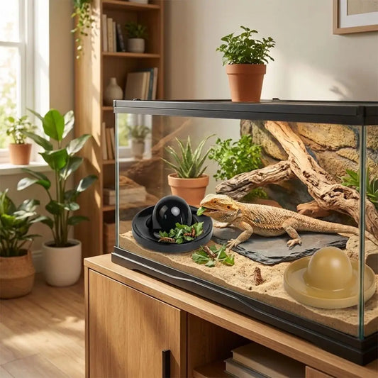 Plastic Reptile Feeder Bowl Escape Proof - ProPawPet.com
