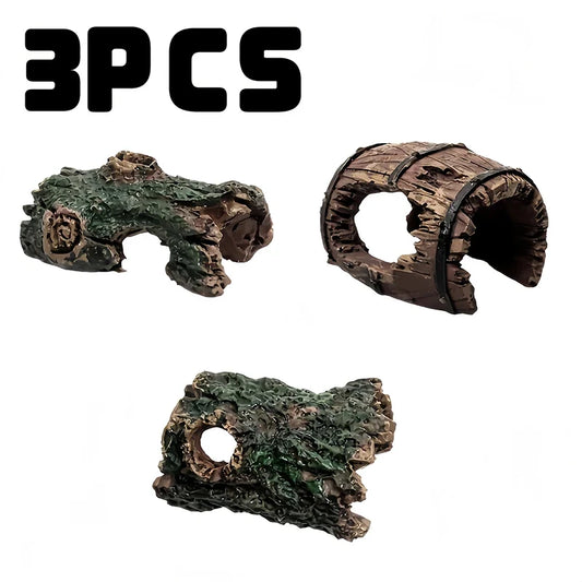 3PCS Resin Aquarium Ornaments Decor - ProPawPet.com