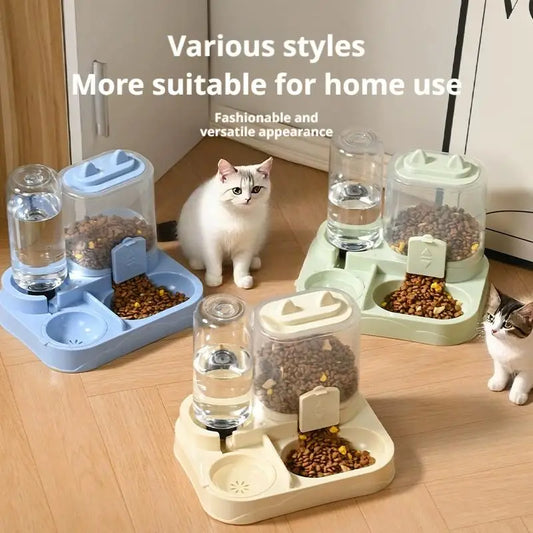 Pet Feeder Dual Food Bowl All-in-One - ProPawPet.com