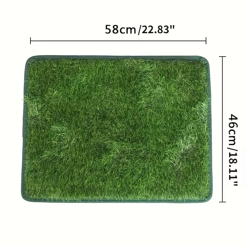 Washable Simulation Lawn Dog Toilet Training Pad