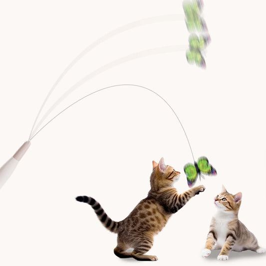 Flutter Rotating Kitten Toys with Suction - ProPawPet.com