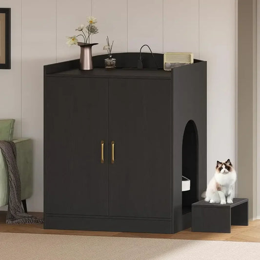 Large Automatic Litter Box with Pedal, - ProPawPet.com