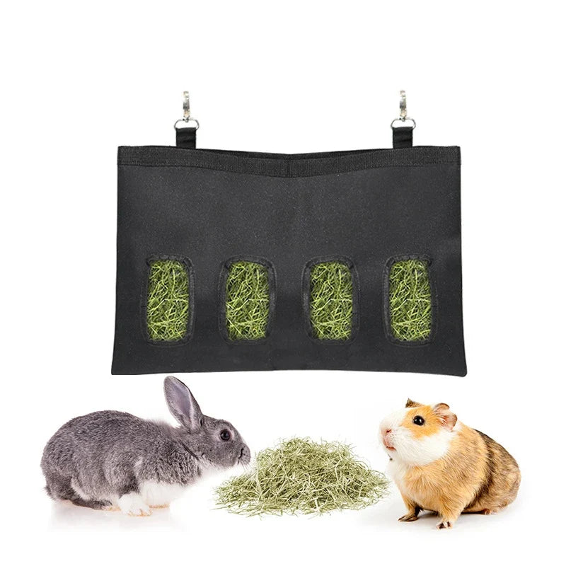 Rabbit Hay Bag Hanging Pouch Feeder Holder - ProPawPet.com