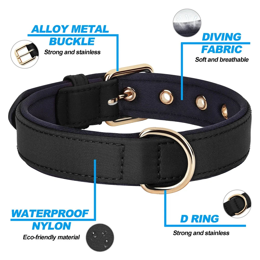 8 Colors Dog Collar Waterproof Nylon Dog - ProPawPet.com