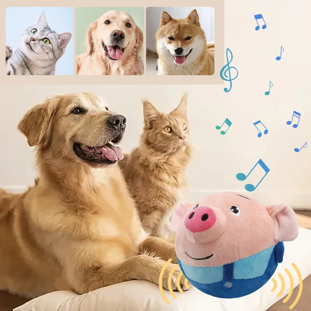 Plush Automatic Bouncing Toys Bite Resistant - ProPawPet.com