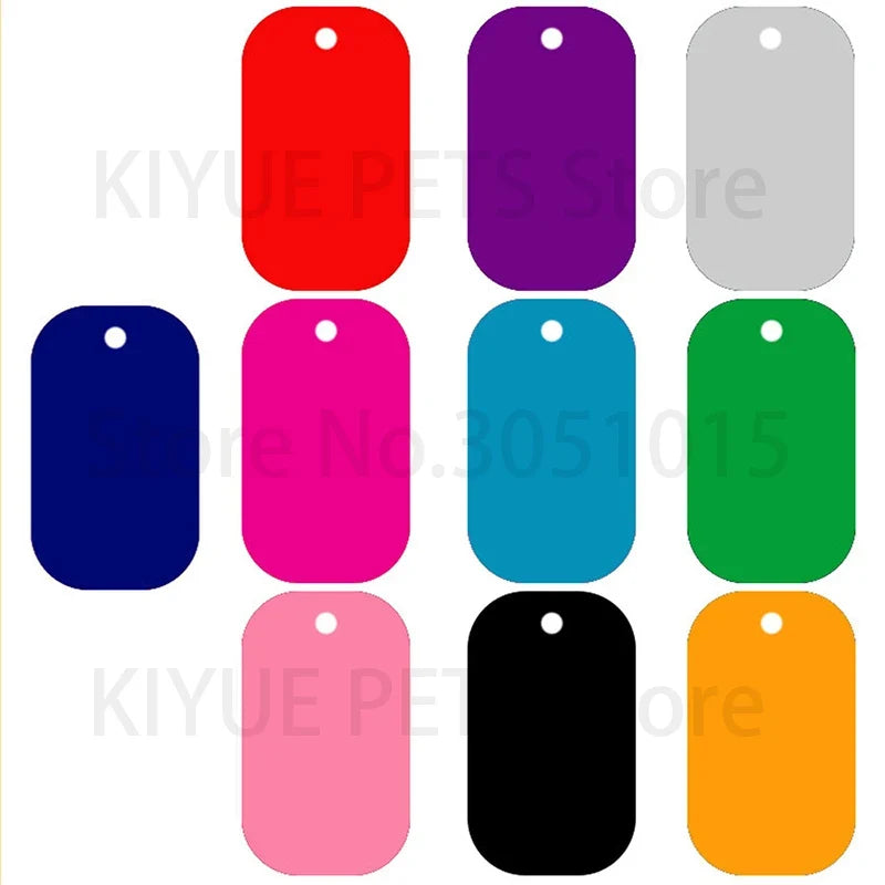 Pet ID Dog Tag Aluminum Military Army ID – photo 8