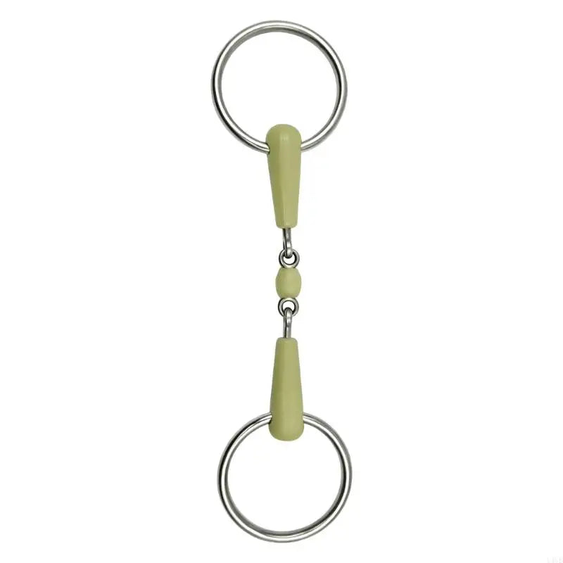 Stainless Steel Loose Rings Horse Mouth Bit Training Equipment – 2 Colors