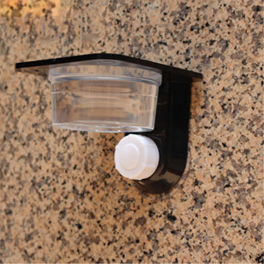 Black Plastic Gecko Food Feeder Ledge Space Saving Reptile Feeding