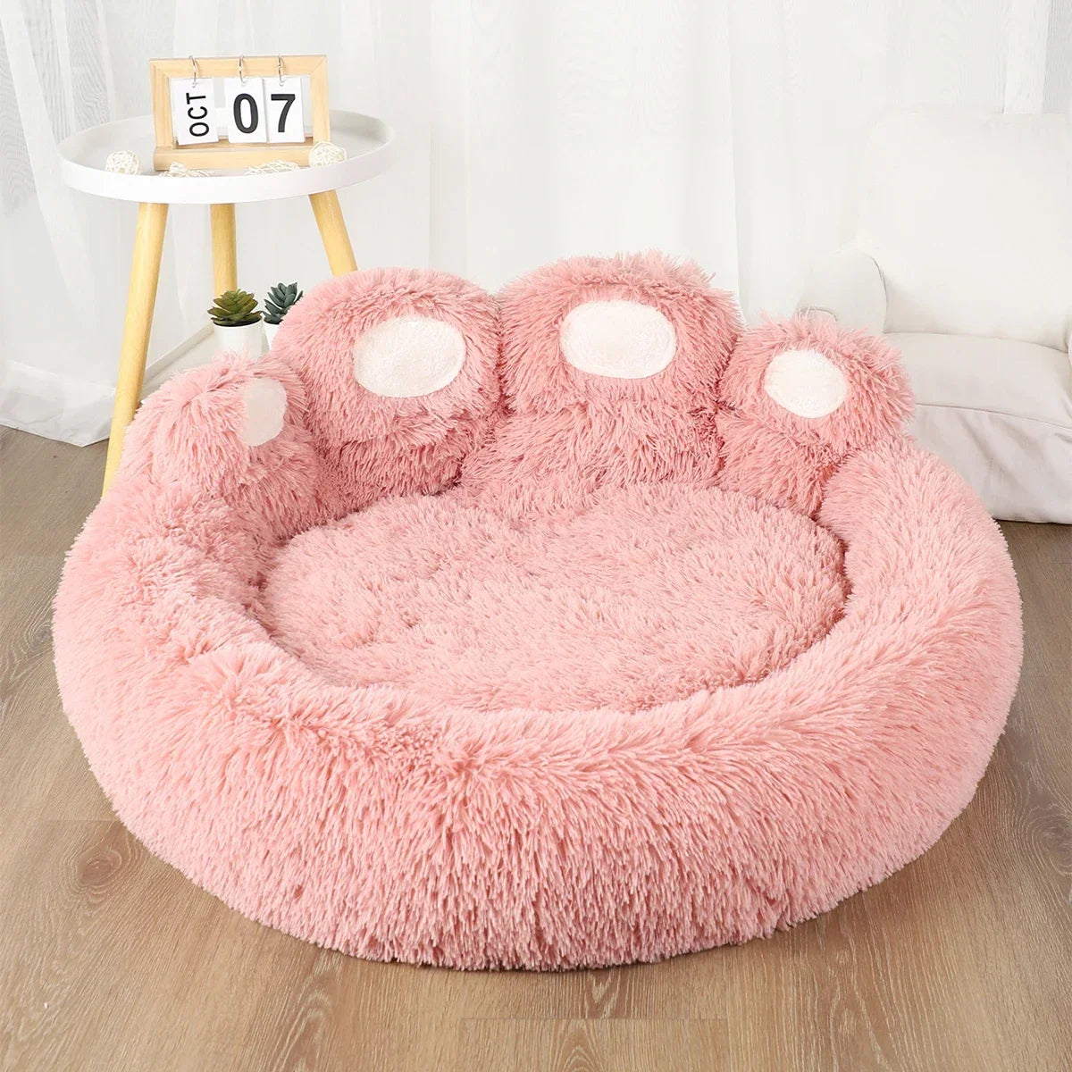 Fluffy Dog Bed Winter Warm Large Pet - ProPawPet.com