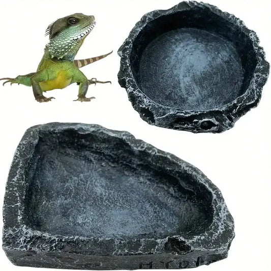 1 Pcs Realistic Stone - like Reptile Feeding - ProPawPet.com