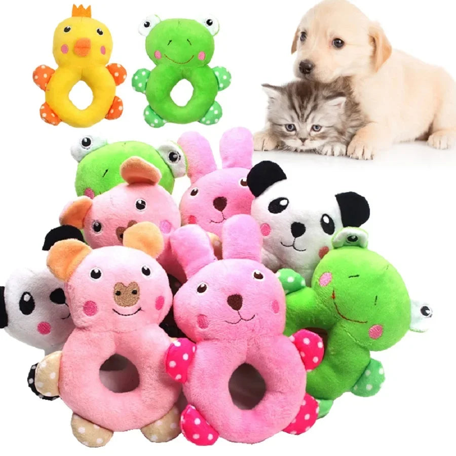 Pet Supplies Puppy Teddy Plush Circular Toy - ProPawPet.com
