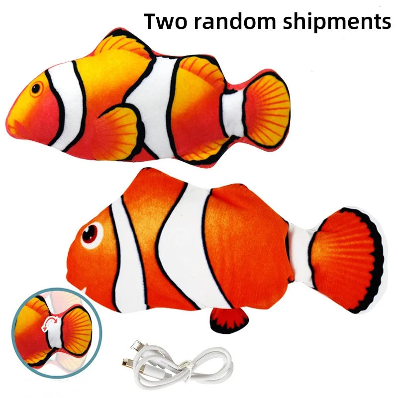 Cat Toys Fish USB Charger Fish Interactive - ProPawPet.com