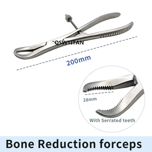 QSWTITAN Toothed Phalanges Reduction Forceps - ProPawPet.com