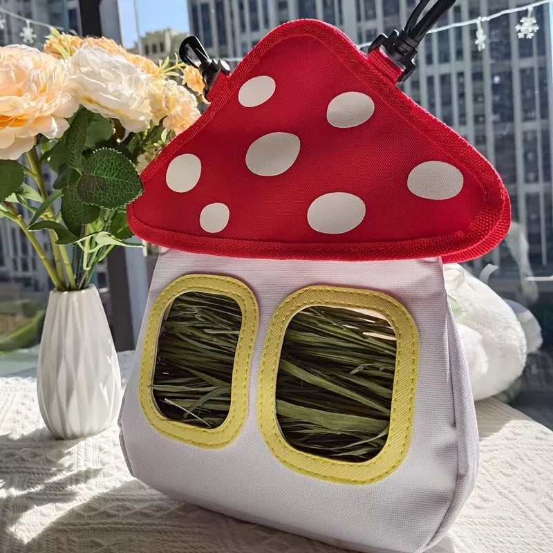 Mushroom Shaped Pet Hay Feeder Hanging - ProPawPet.com