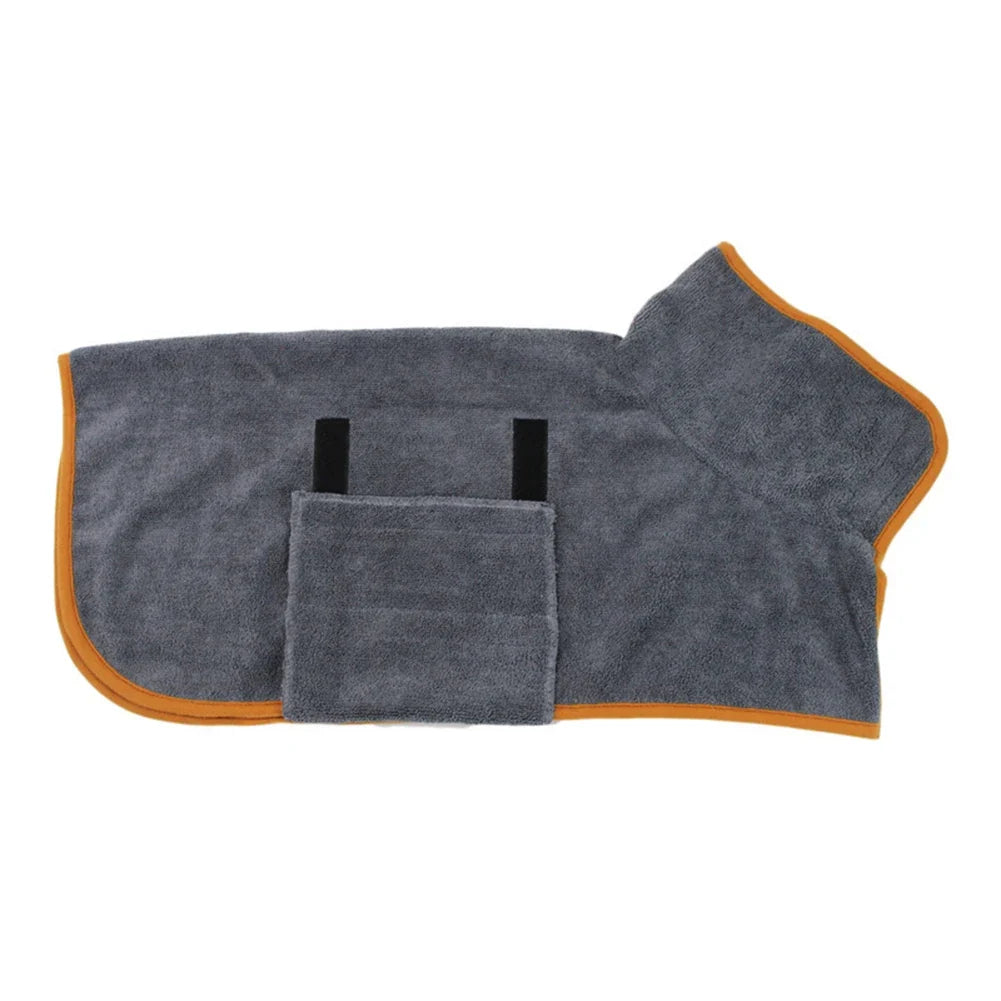 Dog Bathrobe Absorbent Pet Quick Drying Bath - ProPawPet.com