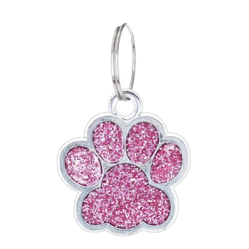 Cat & Dog Paw Print Tags, Personalized