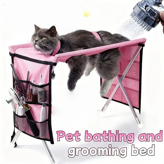 Folding Pet Grooming Hammock Quick Drying - ProPawPet.com