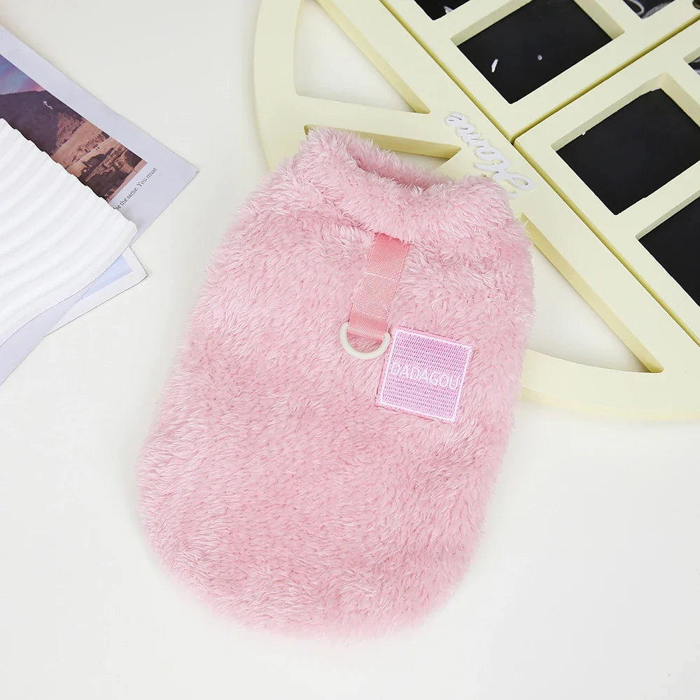 Warm Small Dog Clothes Soft Fleece Cat Dogs - ProPawPet.com