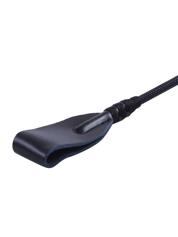 High‑quality Black Faux‑leather Horse Whip – Whips, Crops & Spurs