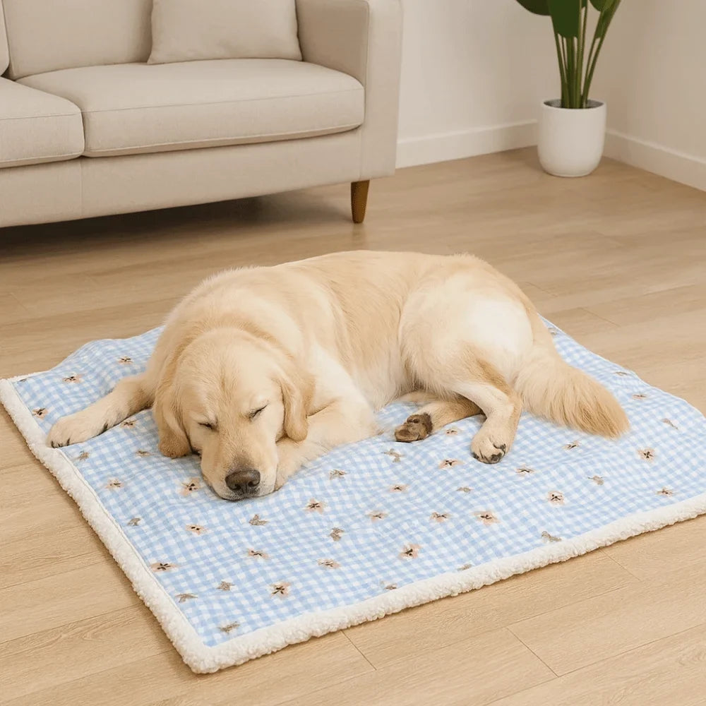 Dog Bed Pad Thickened Pet Blankets Warm - ProPawPet.com