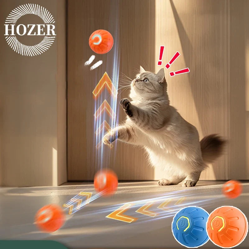 Cat Interactive Bouncing Ball Smart Cat Toys - ProPawPet.com