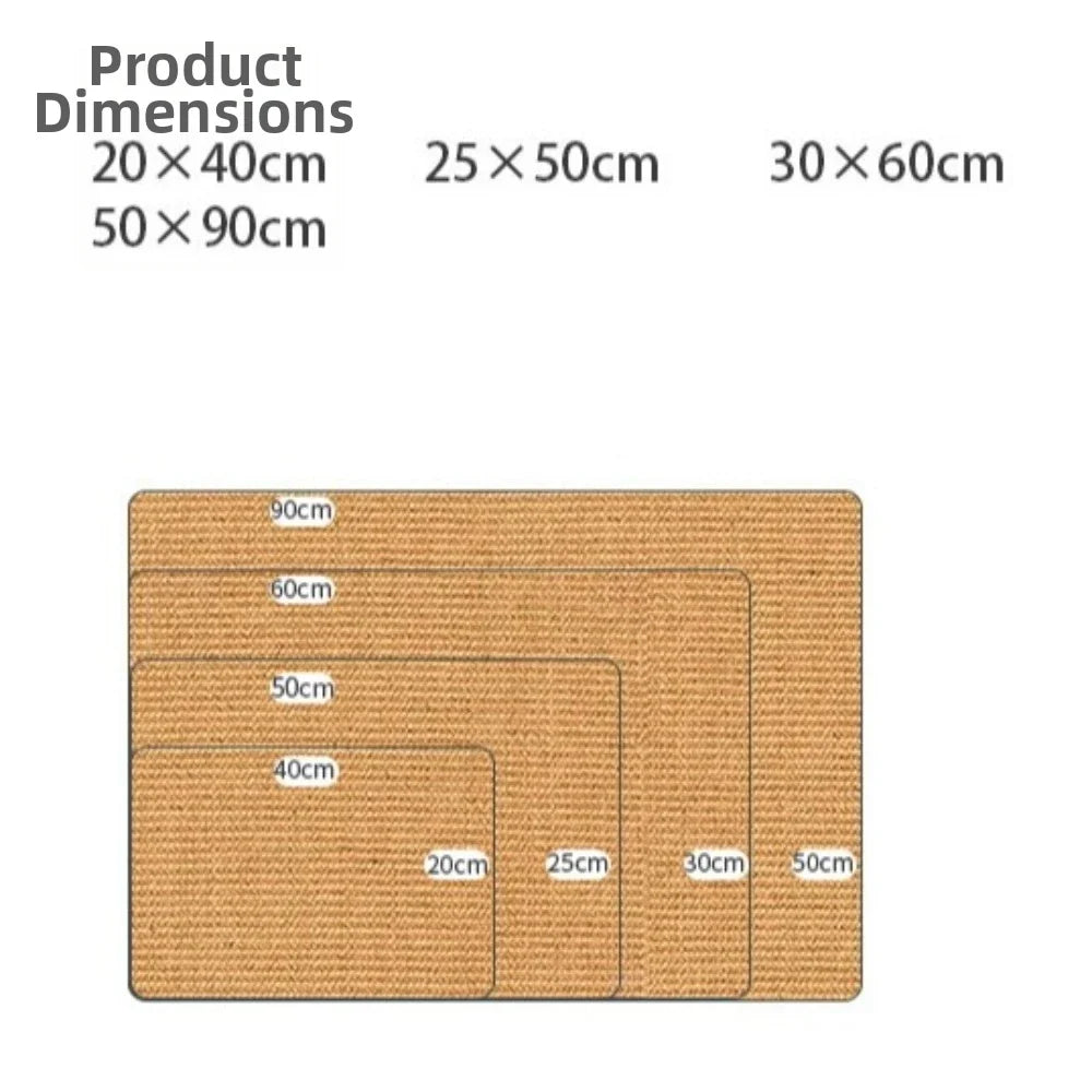 Sisal Cat Scratching Board Wall Mount with - ProPawPet.com