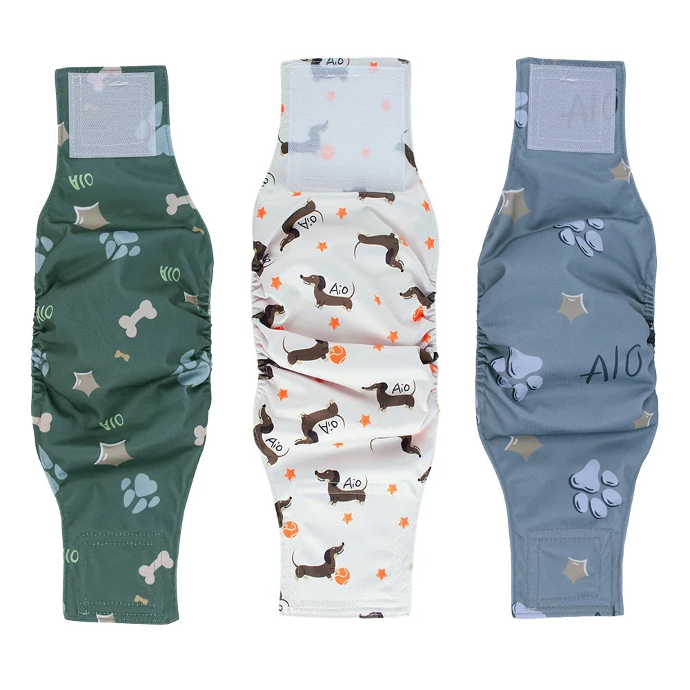 3pcs Reusable Belly Band for Male Dogs - ProPawPet.com