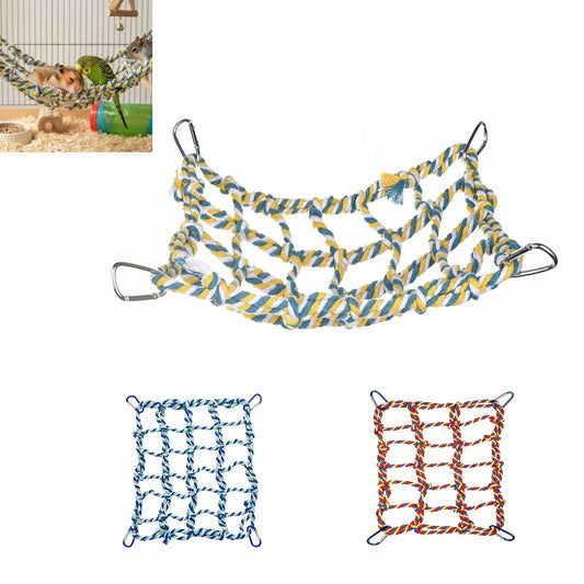 Pet Climbing Net Bird Toy Hammock Net - ProPawPet.com