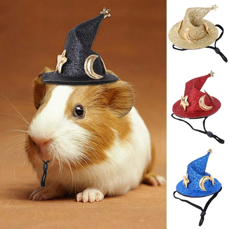 Mini Witch Hat for Small Animals Adjustable - ProPawPet.com