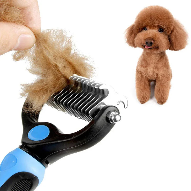 Stainless Pet Deshedding Brush Dog Hair - ProPawPet.com