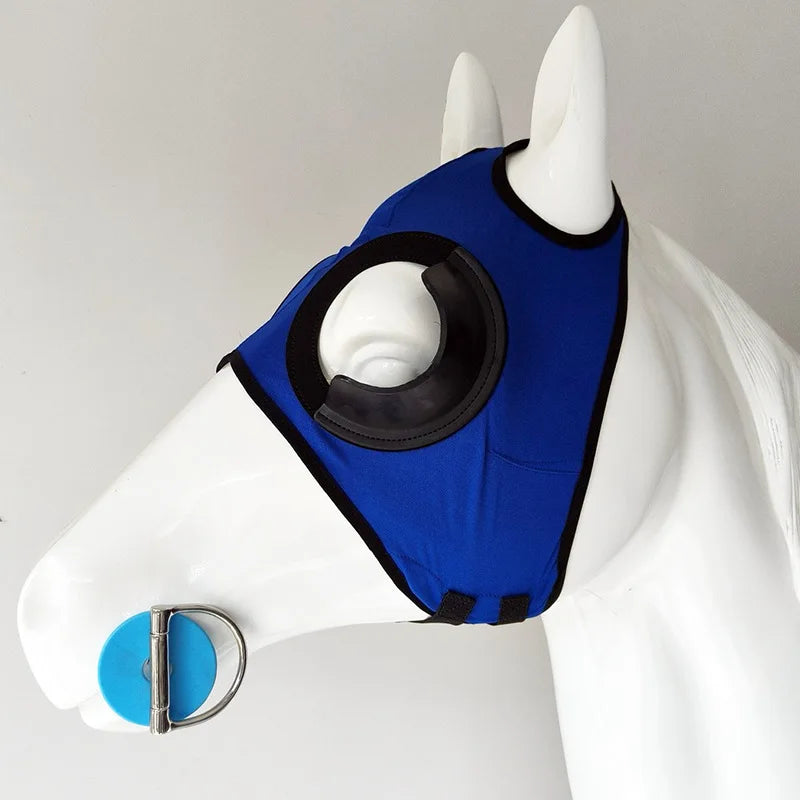 Professional Speed Windproof Horse Racing Eye Mask Elastic, Breathable