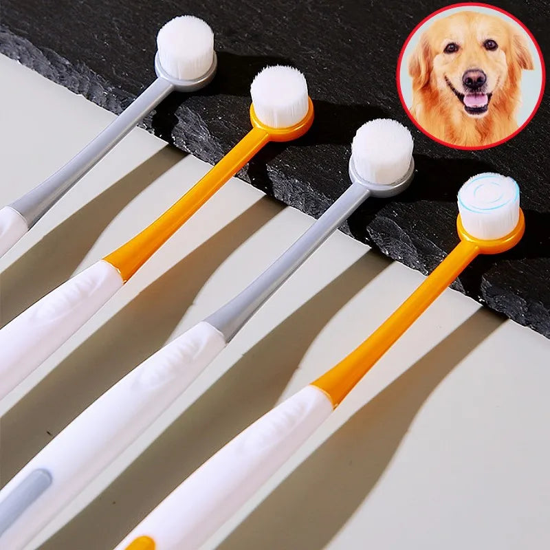 Dog Toothbrush Small Round Head Pet - ProPawPet.com