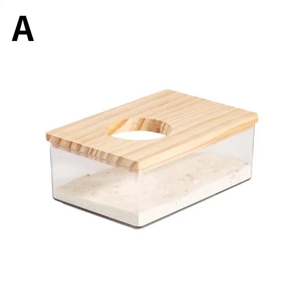 Acrylic Fully Transparent Large Pet Hamster Golden Bear Sand – 5 Colors
