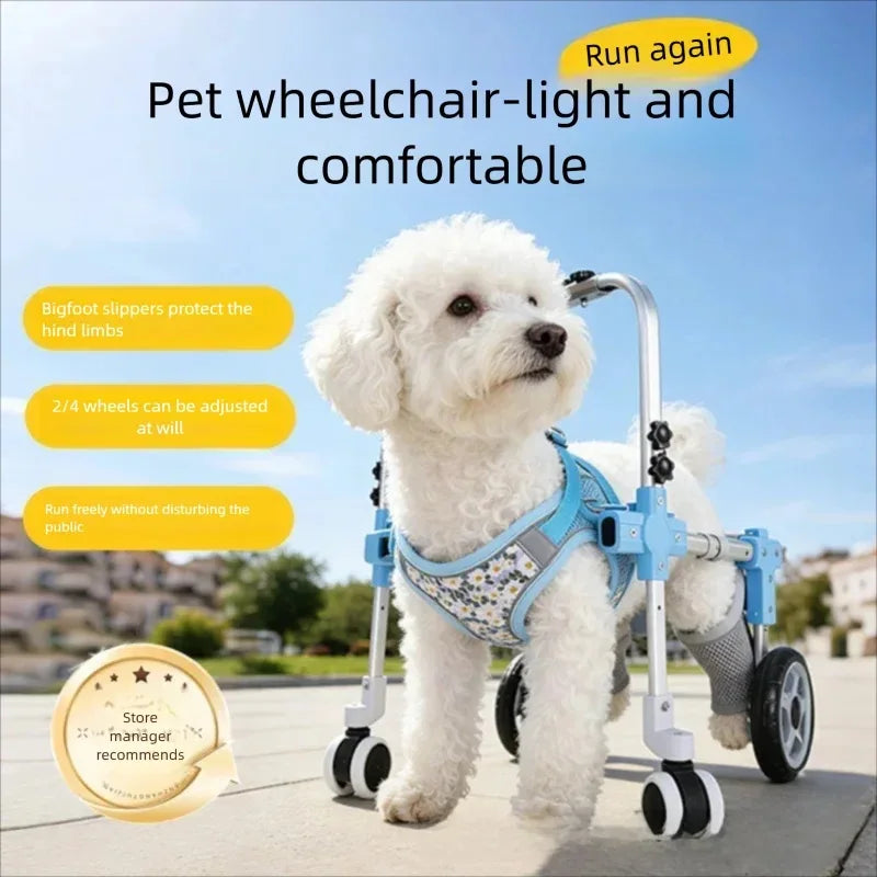 Pet Dog Wheelchair Cart Adjustable Pet - ProPawPet.com
