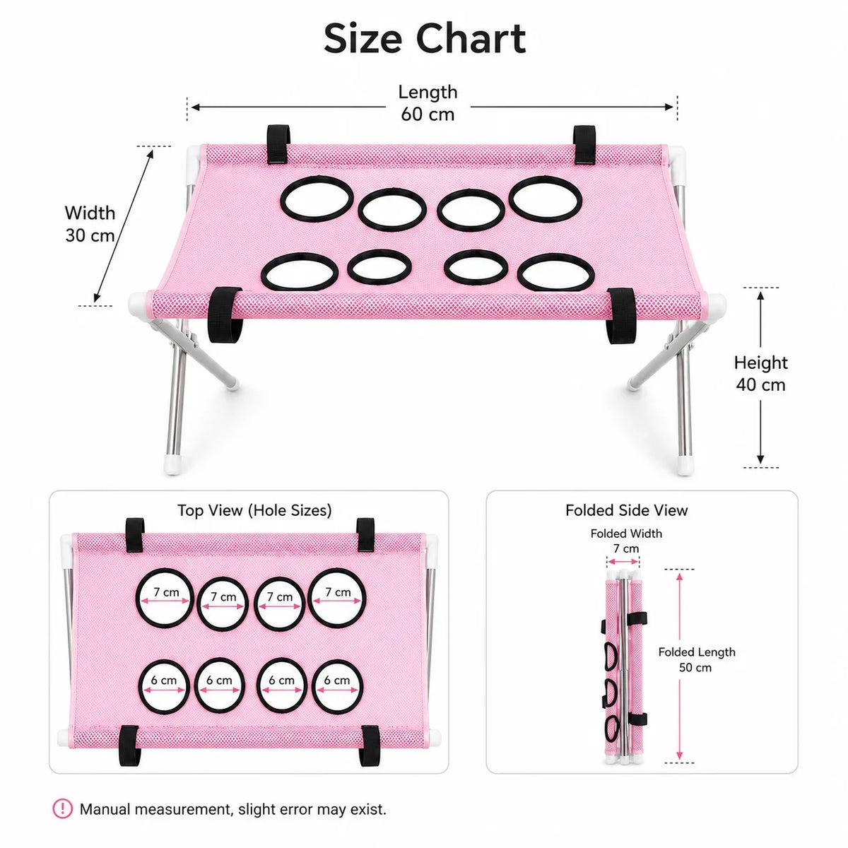 Portable Pet Beauty Hammock Stand Stainless - ProPawPet.com