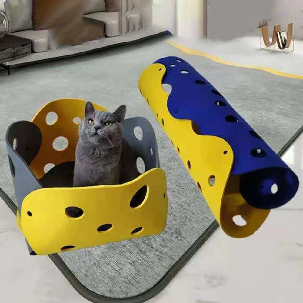 Splicing Cat Toy Felt Pom Nest Deformable - ProPawPet.com