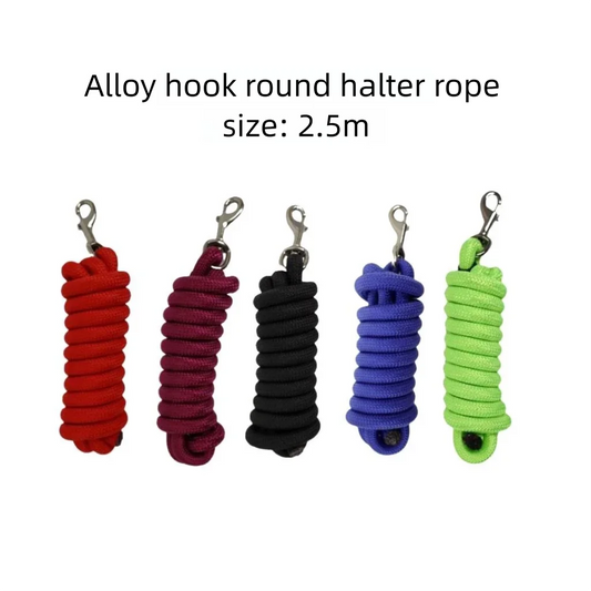 Horse Lead Rope 2.5m Nylon Braided Lead Line - ProPawPet.com