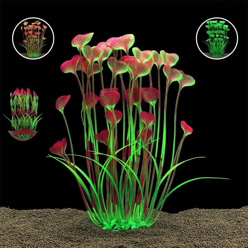 Plastic Artificial Aquarium PVC Plants - ProPawPet.com